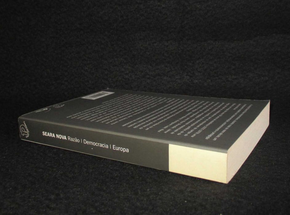 Livro Seara Nova Razão e Democracia Europa