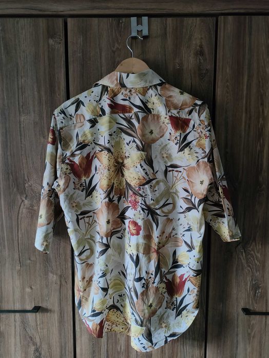 Etro Milano Hawajska Koszula z kwiatami - L