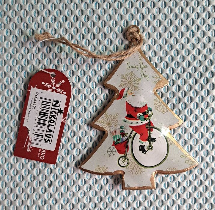 2 Decorações para Árvore de Natal - da Nickolaus - novas!