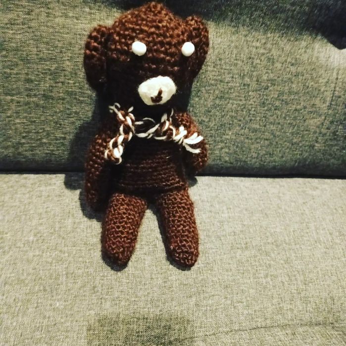 Miś ręcznie wykonany