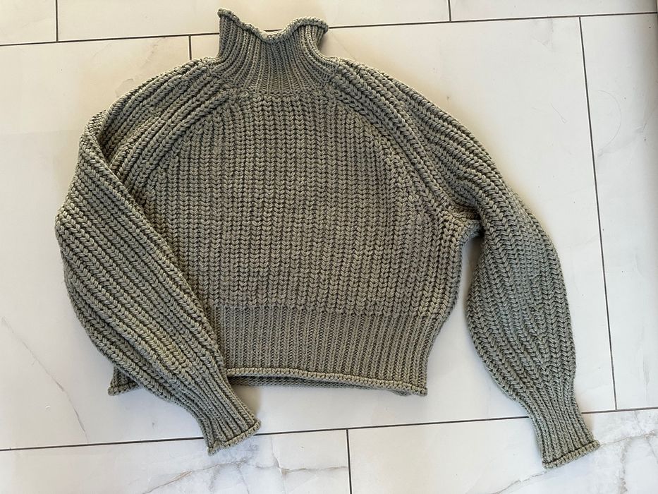 Светр H&M кольору хакі