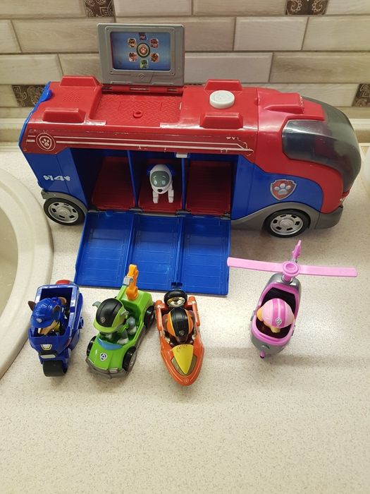 Щенячий патруль ігровий музичний патрульовоз автовоз зі звуковими ефек