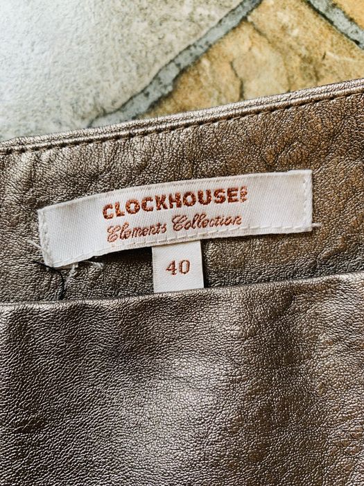 Юбка короткая кожзам