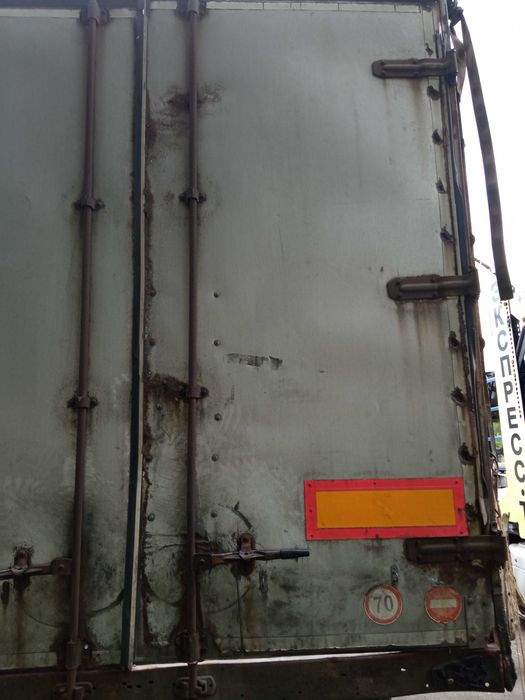 Ворота полуприцепа