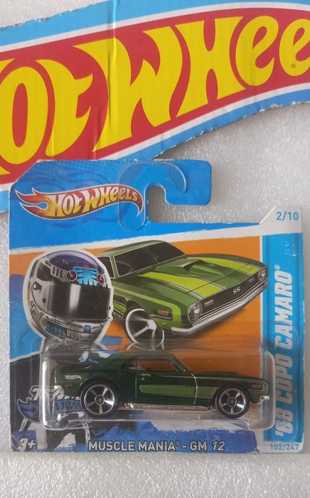 68 copo camaro hot wheels