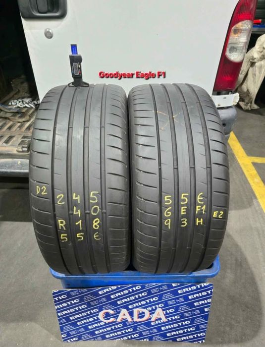 8  Pneus 245/40R18 Nomais Seminovos