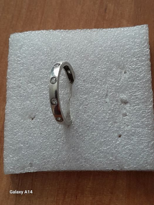 Каблучка, р-р 17.  срібло 925