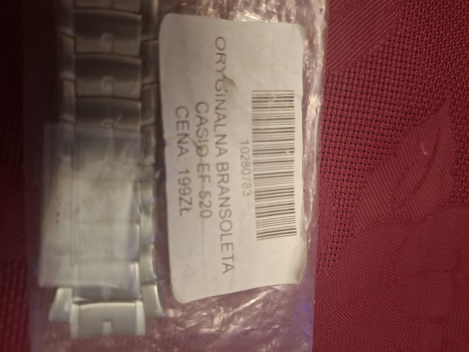 Bransolka casio EF 520