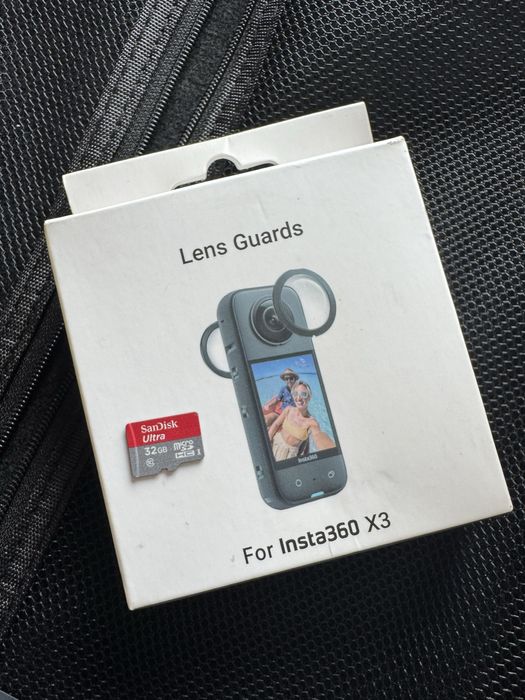 Insta360 X3 360 Action Cam + Acessórios (como nova)