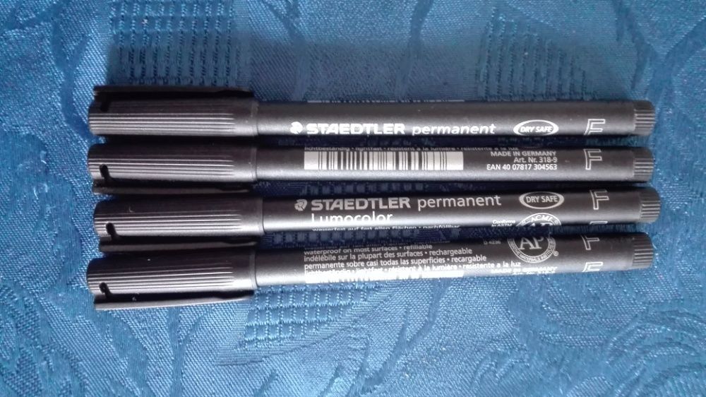 Canetas FILTRO / CD DVD / EDDING 1200 - VERDE cor 11 ou PRETO 306 F ou