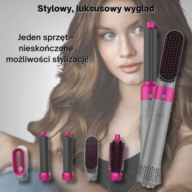GlamDry 5w1 - Profesjonalna stylizacja w domu!