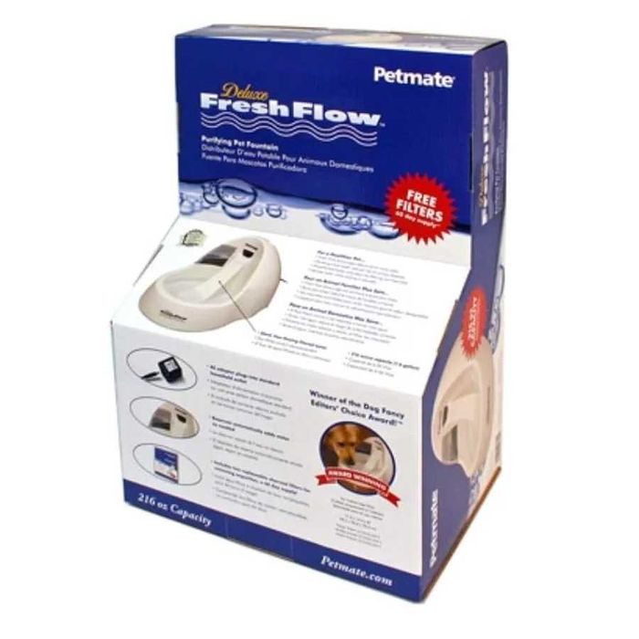 Automatyczna miska na wodę Petmate Fresh Flow Deluxe 3L dla psa i kota