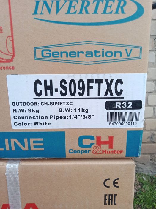 Кондиционер CH - S09FTXC R32 Sigma Series .