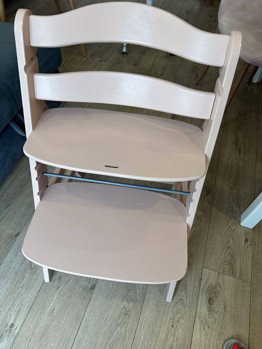 Krzesełko do karkmienia HAUCK ALPHA PLUS różowe