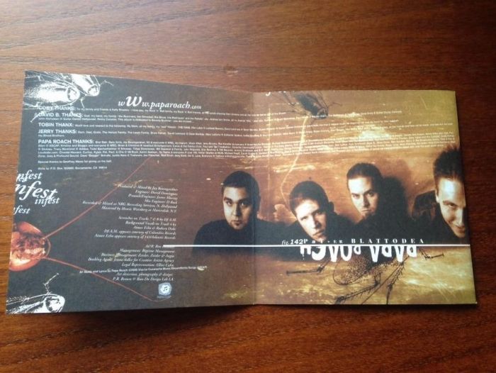 CD Papa Roach Infest64738933900931123