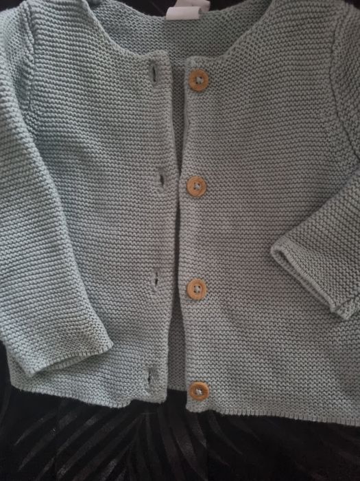 Nowy sweterek H&M r 68 Miętowy