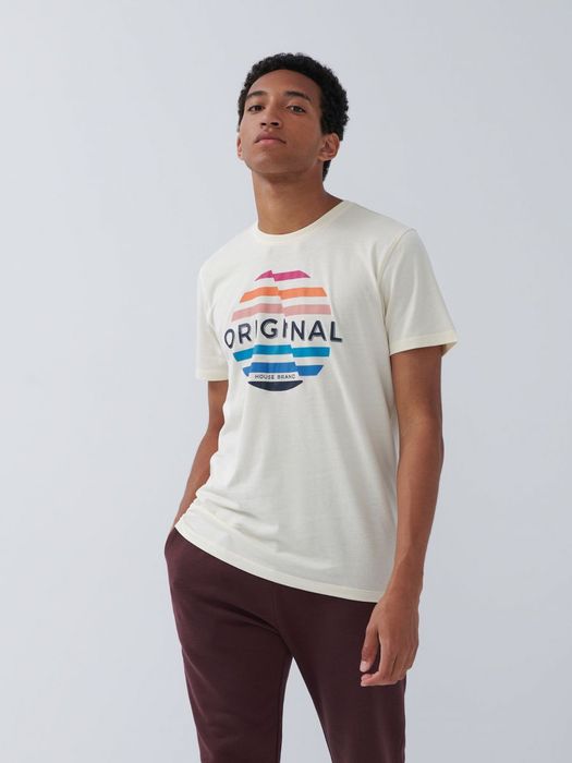 t-shirt męski z nadrukiem House
