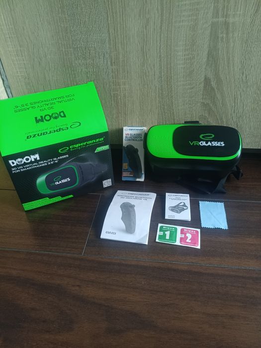 Okulary VR Esperanza Doom EGV300 + kontroler Bluetooth | komplet