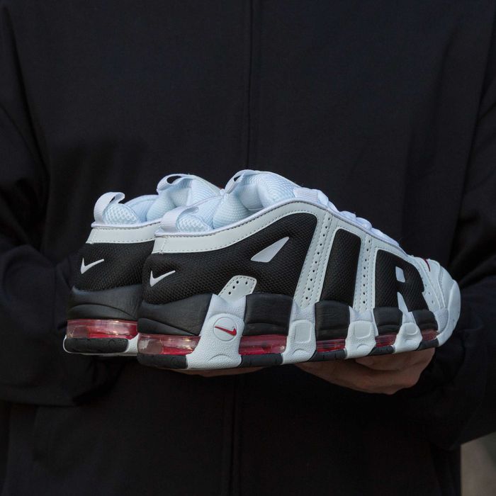 !SALE! Nike Air More Uptempo Low White Black 40 41 42 43 44 45 найк