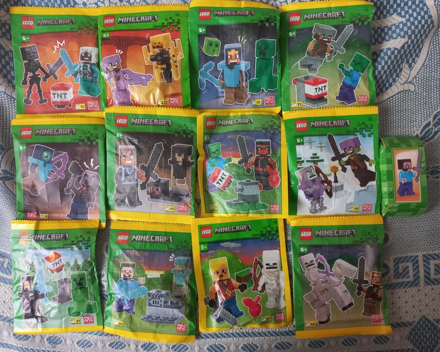 Lego Minecraft, zestawy klocków