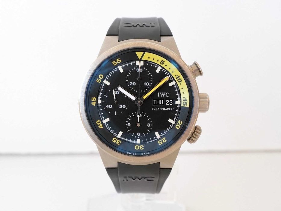 IWC Aquatimer Chronograph Titanium Black Dial 42mm