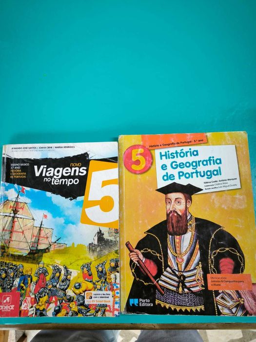 Manuais de História 5º ano