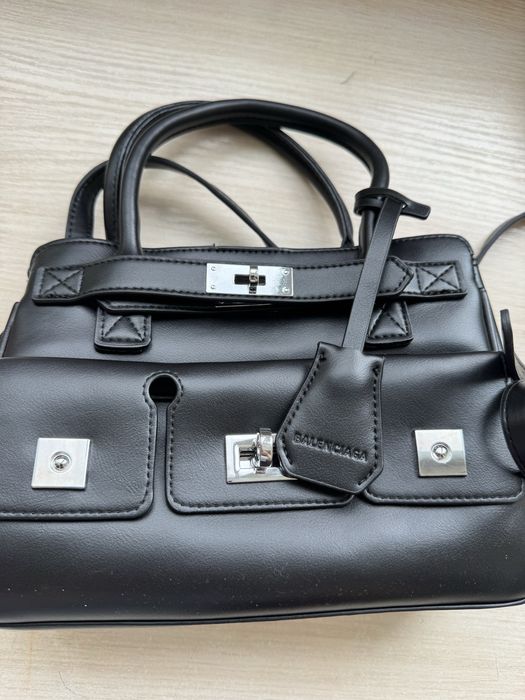 Сумочка чорна balenciaga