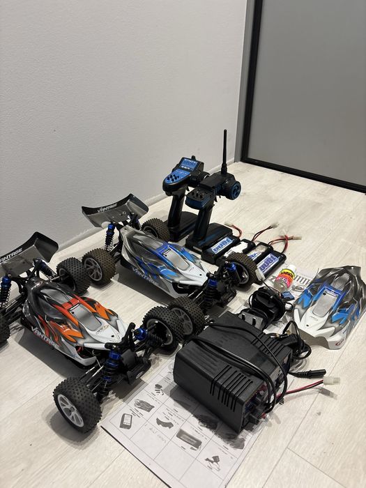 Duży Zestaw RC 4x4 FTX Vantage 1:10 – Modele, Akumulatory, Ładowarka