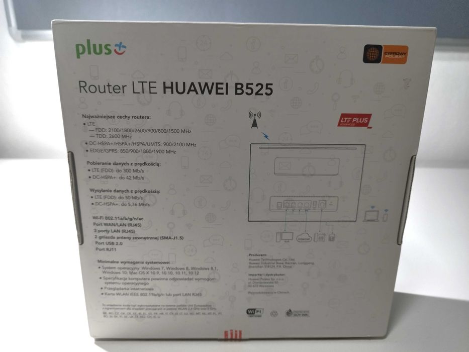 Router Huawei B525s-23a bez simloka PLUS