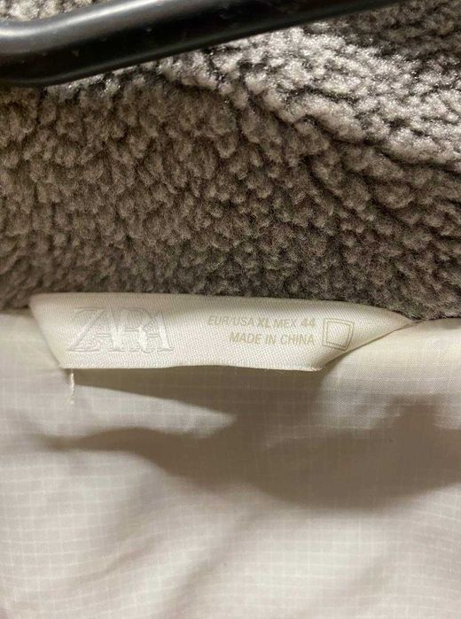 Bluza ze sztucznego baranka Zara