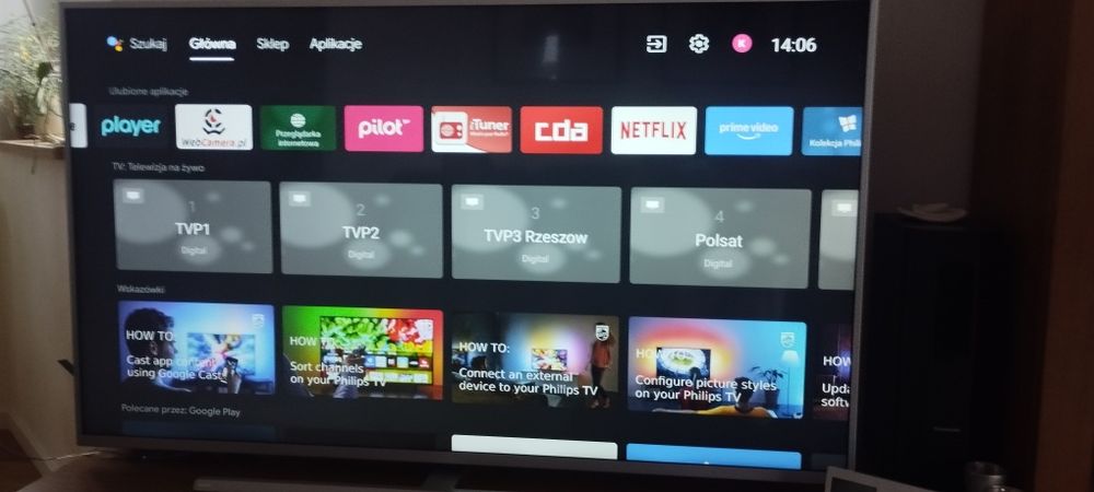 Telewizor Smart Philips LED 55