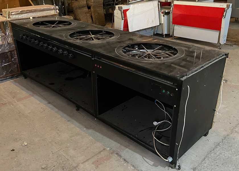 Б/у тепловая витрина для подогрева первых блюд для общепита ресторана