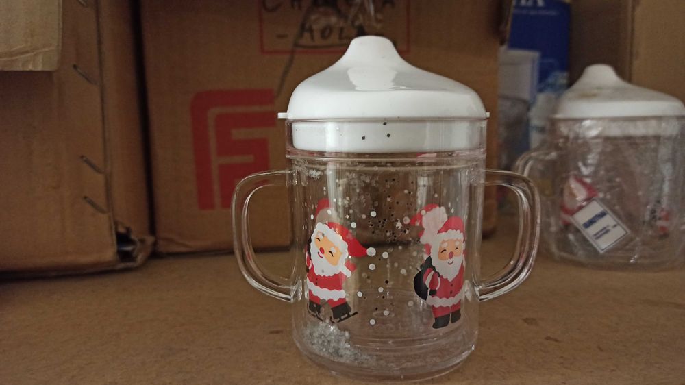 Copo de bebé Natal (aprendizagem) NOVO