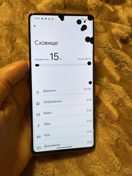 Google pixel 7pro 256gb
