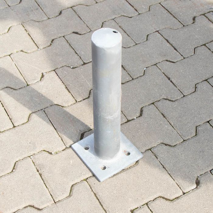 Słupek stalowy ochronny–zabezpieczenie dla magazynów-H- 42cm śr.7 cm