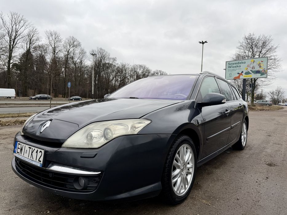 Renault Laguna III/2008r/initiale paris/panorama/biksenon/nawi/skóry