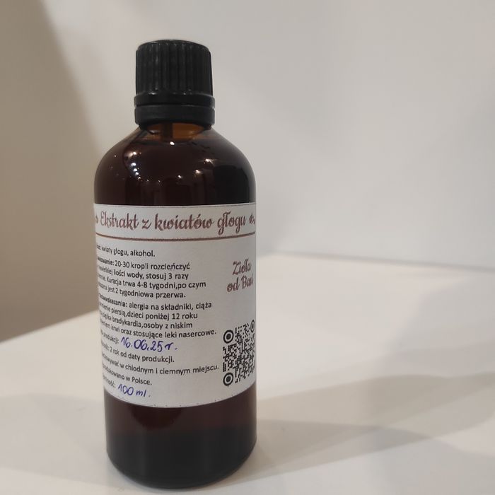 Ekstrakt z kwiatów głogu 100 ml