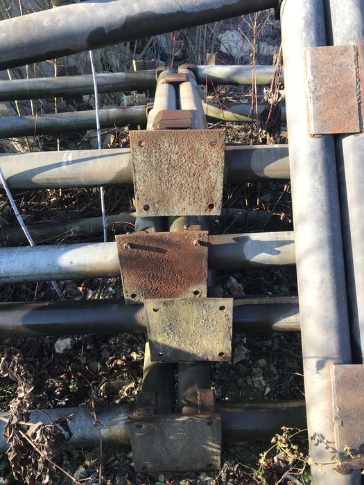 Ангар металевий оцинкований: розмір 360 кв.м. розібраний , без обшивки