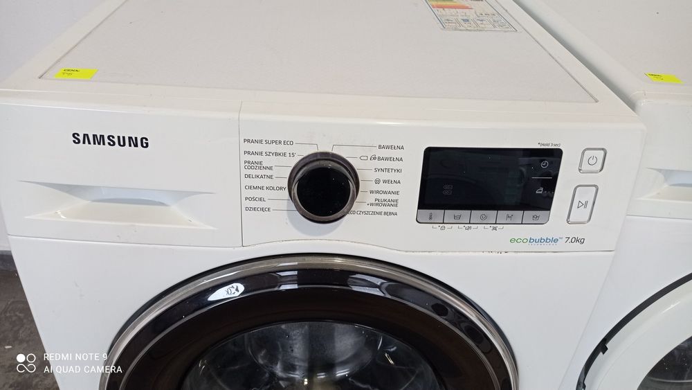 Pralka Samsung 7kg i 1200 obrotów z gwarancją, możliwy transport.