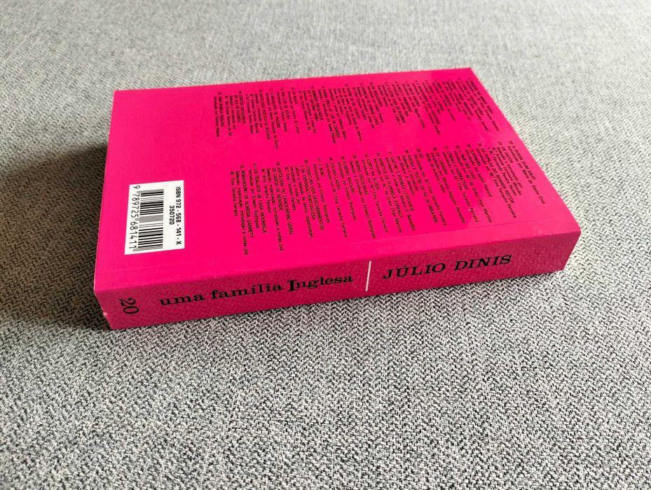 Livro "Uma família inglesa" de Júlio Dinis