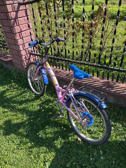 Велосипед рожевий
