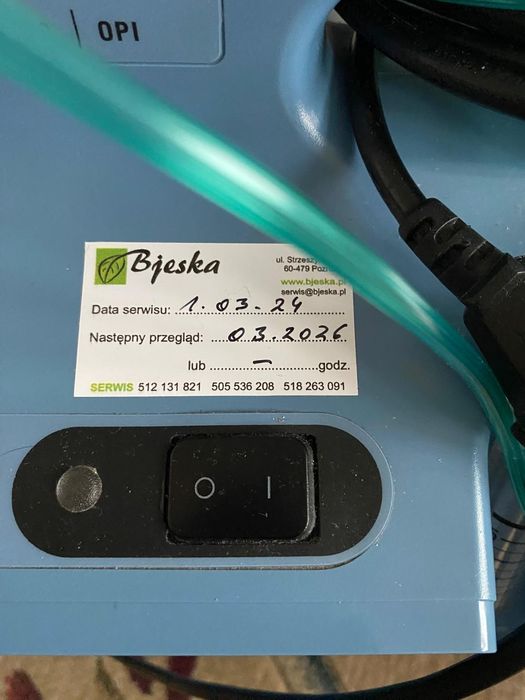 Koncentrator wodoru z nawilżaczem