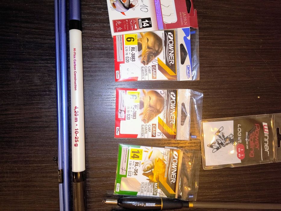 Odległościówka robinson stinger match 4,20.10-25+ kołowrotek+akcesoria