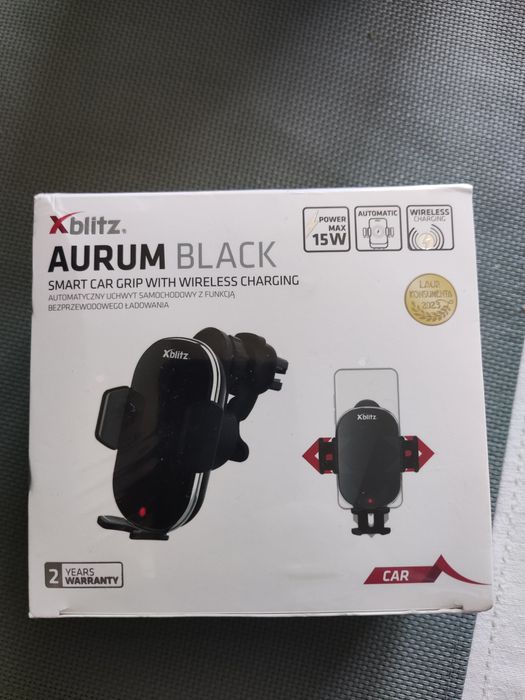 Automatyczny Uchwyt Samochodowy Z Funkcją Bezprzewodowego Ładowania