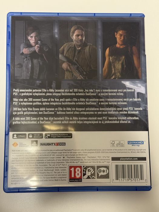 Gra The Last Of Us Part 2 Remastered PS5