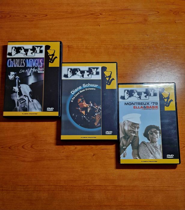 Coleção JAZZ Charles Mingus/ ELLA & BASIE/ Diane Schuur & BASIE