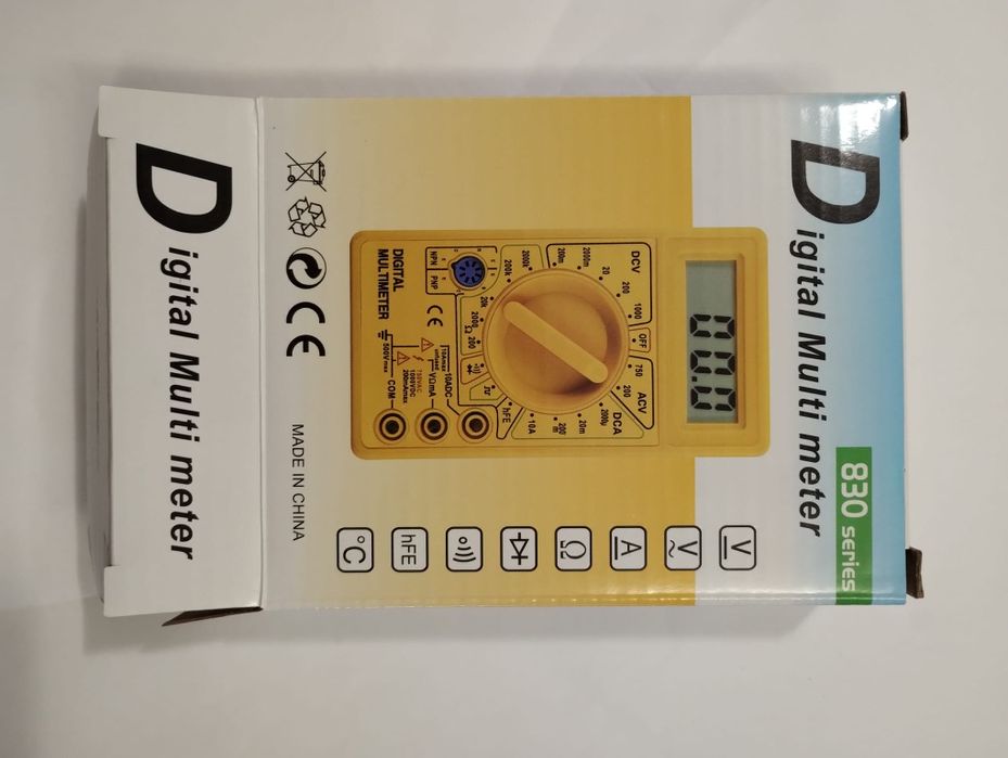 Multimetr miernik napięcia tester prądu LCD nowy