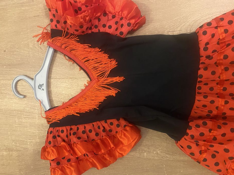 Sukienka flamenco na bal przebeirancow