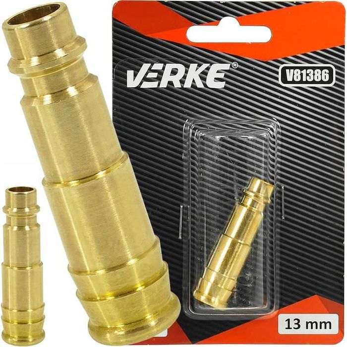 Dwie Sztuki  szybkozłączka złącze pneumatyczne do węża EURO 13mm S