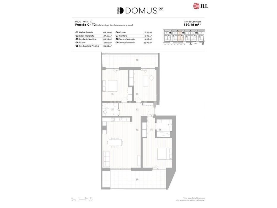 Apartamento T2+1, novo, com estacionamento, no DUMUS, Lagos, Algarve